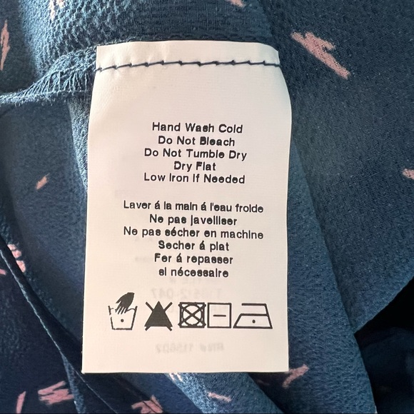 Lush Dadrien Tie Front Blouse, new with tags - Picture 9 of 10